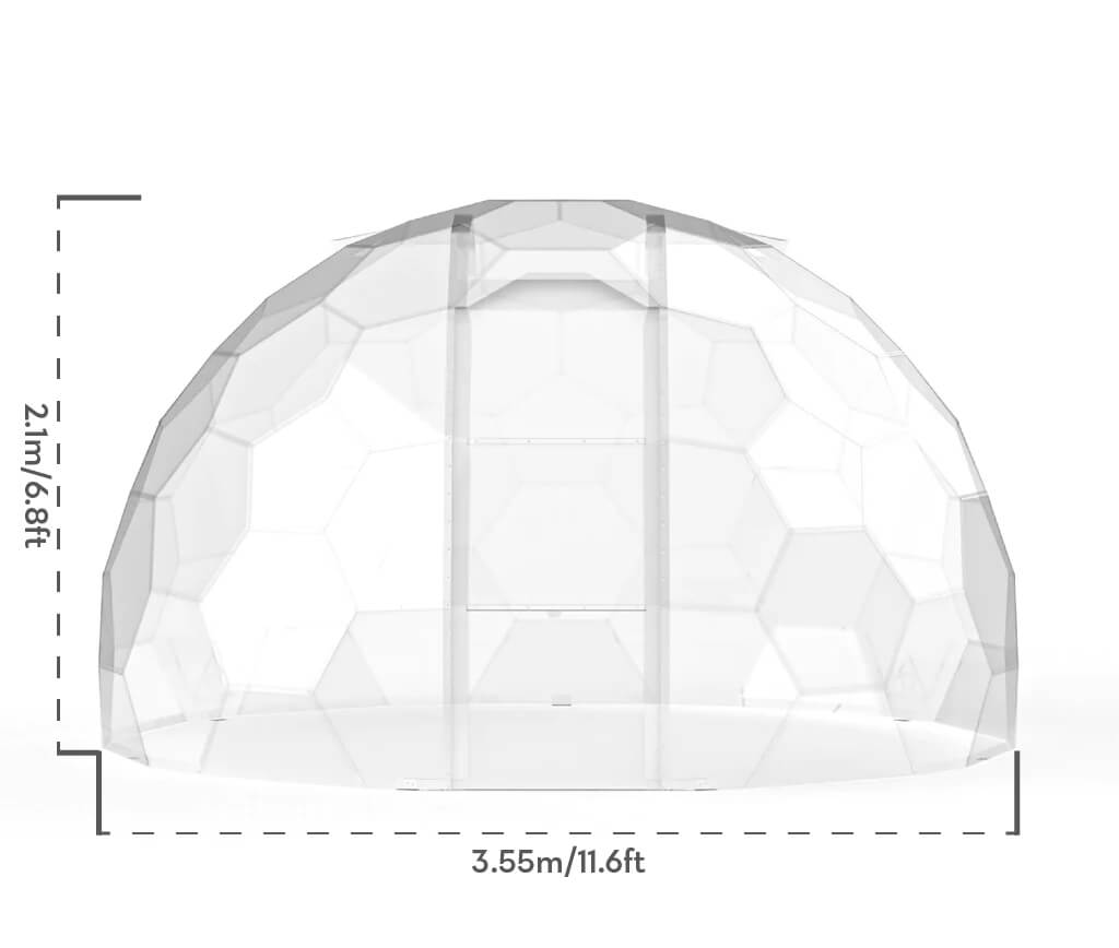 GeoDomeX - All In One Garden Pod